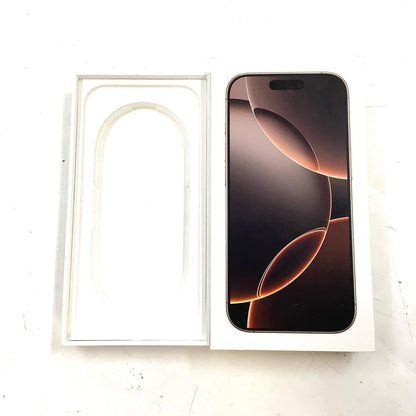 【全額返金保証】【最速発送】Apple iPhone iPhone 16 Pro 128GB デザートチタニウム SIMフリー 白ロム 美品 動作確認済 90%