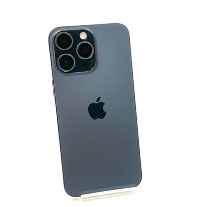 【全額返金保証】【最速発送】Apple iPhone iPhone 15 Pro Max 1TB ブルーチタニウム au SIMフリー 白ロム 美品 動作確認済 81%