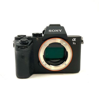【全額返金保証】【最速発送】Sony デジタル一眼 α7 II ILCE-7M2 ボディ ブラック 美品 動作確認済