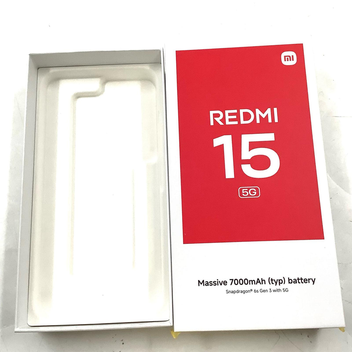 【全額返金保証】【最速発送】Xiaomi Redmi 15 128GB ミッドナイトブラック Softbank SIMフリー A501XM 白ロム 超美品 動作確認済