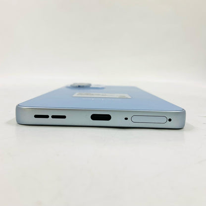 【全額返金保証】【最速発送】OPPO Reno 13A 128GB アイスブルー Softbank SIMフリー A501OP 白ロム 美品 動作確認済