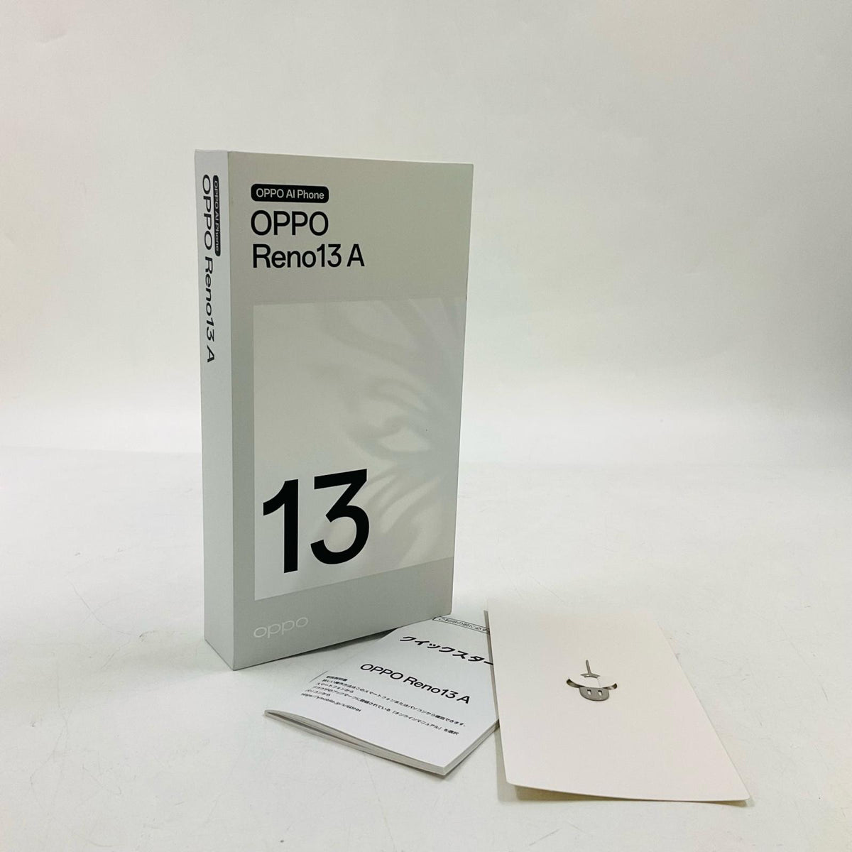 【全額返金保証】【最速発送】OPPO Reno 13A 128GB アイスブルー Softbank SIMフリー A501OP 白ロム 美品 動作確認済