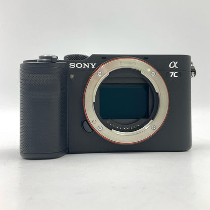 【全額返金保証】【最速発送】Sony デジタル一眼 α7C ILCE-7C ボディ [ブラック] 超美品 動作確認済