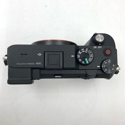 【全額返金保証】【最速発送】Sony デジタル一眼 α7C ILCE-7C ボディ [ブラック] 超美品 動作確認済