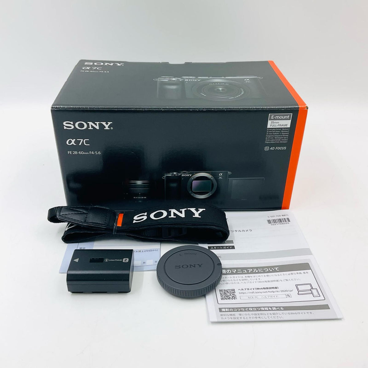 【全額返金保証】【最速発送】Sony デジタル一眼 α7C ILCE-7C ボディ [ブラック] 超美品 動作確認済