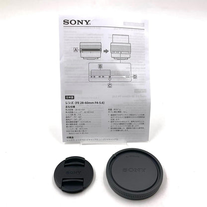 【全額返金保証】【最速発送】Sony FE 28-60mm F4-5.6 SEL2860 美品 動作確認済