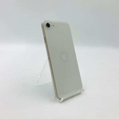【全額返金保証】【最速発送】Apple iPhone iPhone SE（第3世代） 256GB スターライト SIMフリー 白ロム 美品 動作確認済 88%