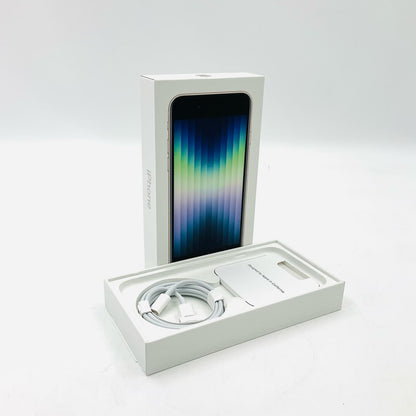 【全額返金保証】【最速発送】Apple iPhone iPhone SE（第3世代） 256GB スターライト SIMフリー 白ロム 美品 動作確認済 88%
