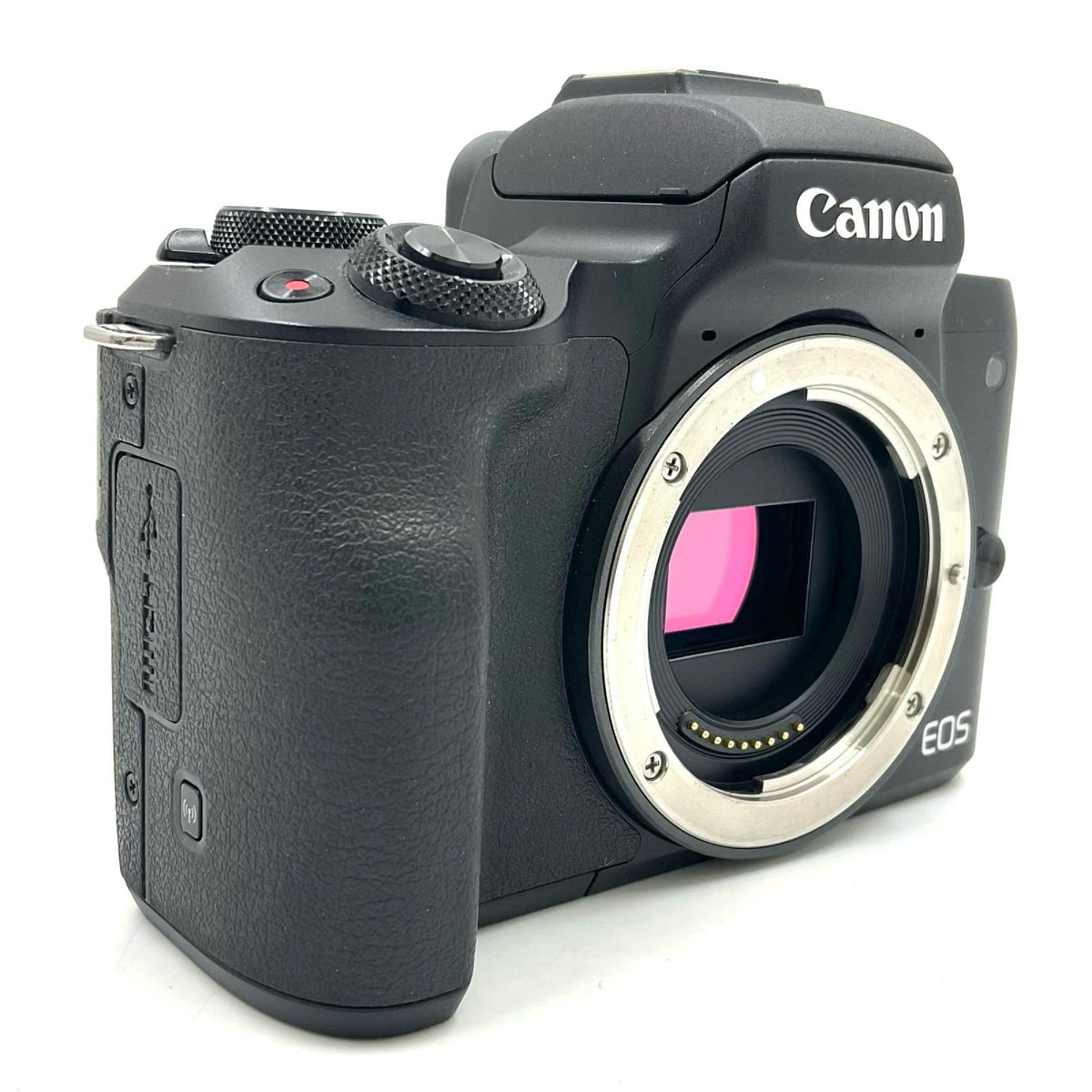 【全額返金保証】【最速発送】Canon デジタル一眼 EOS Kiss M ボディ [ブラック] 動作確認済
