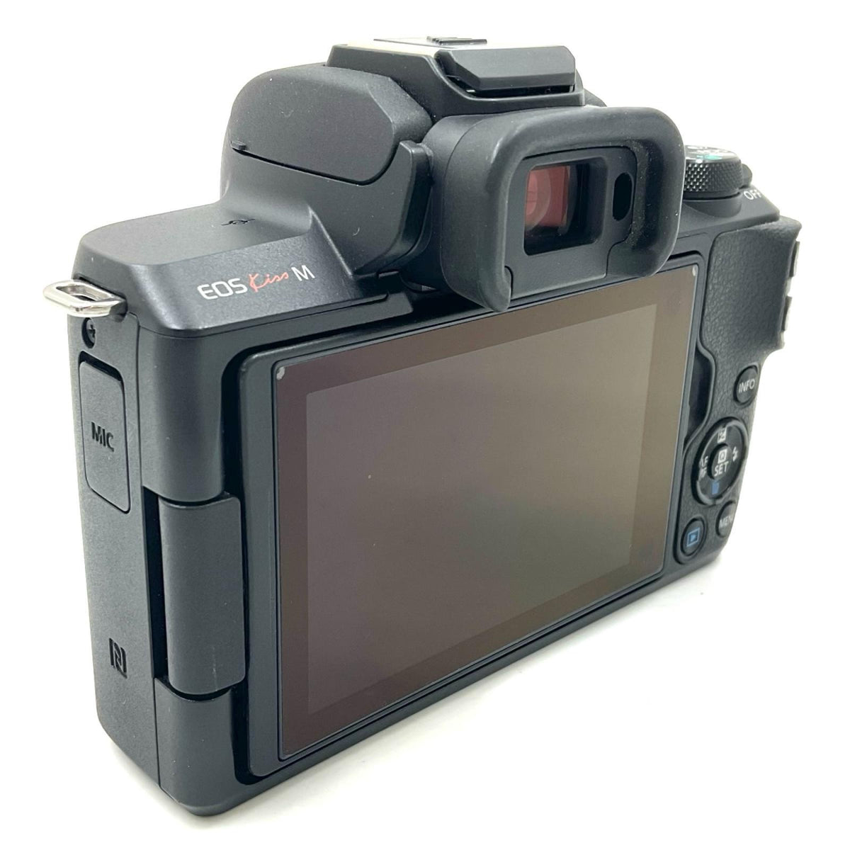 【全額返金保証】【最速発送】Canon デジタル一眼 EOS Kiss M ボディ [ブラック] 動作確認済