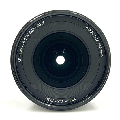 【全額返金保証】【最速発送】VILTROX AF 16mm F1.8 FE 美品 動作確認済