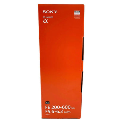 【全額返金保証】【最速発送】Sony FE 200-600mm F5.6-6.3 G OSS SEL200600G 美品 動作確認済