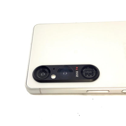 【全額返金保証】【最速発送】Sony Xperia 1Ⅴ 512GB Platinum Silver XQ-DQ44 白ロム 美品 動作確認済