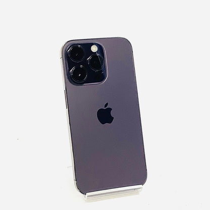 【全額返金保証】【最速発送】Apple iPhone iPhone Pro 14 256GB ディープパープル SIMフリー 白ロム 美品 動作確認済 87%