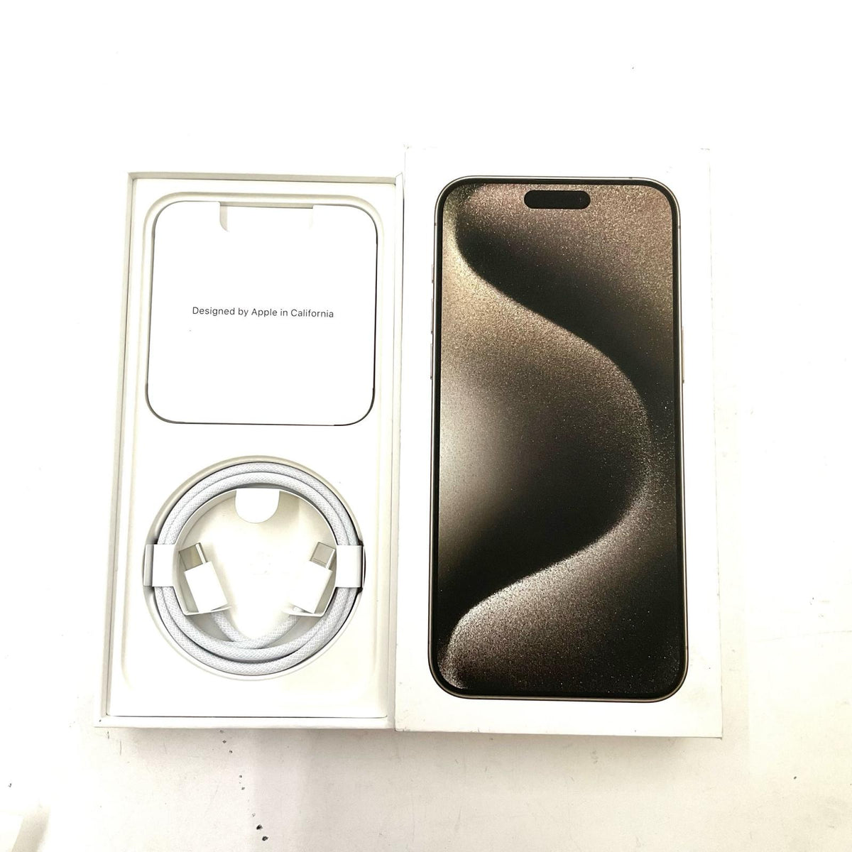 【全額返金保証】【最速発送】Apple iPhone iPhone Pro Max 15 512GB ナチュラルチタニウム SIMフリー 白ロム 美品 動作確認済 85%