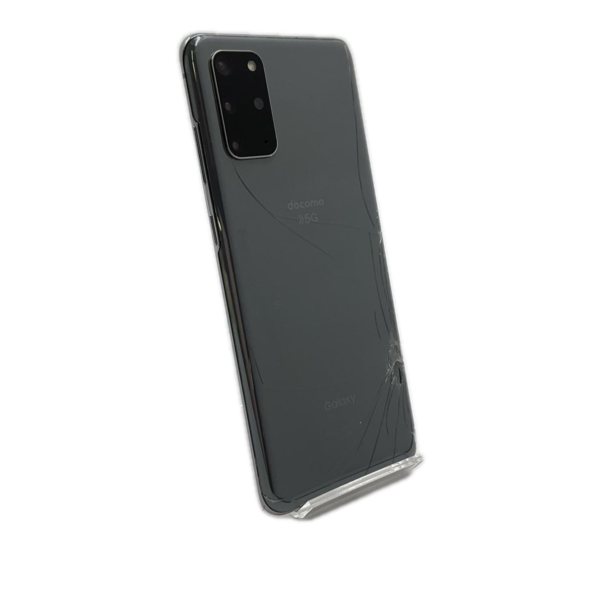 【最速発送】SAMSUNG Galaxy S20+ 5G 128GB コスミックグレイ docomo SC-52A 白ロム【難有】