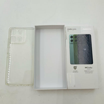 【全額返金保証】【最速発送】Motorola moto g 66j 5G 128GB ブラックオイスター SIMフリー XT2529-3 白ロム 美品 動作確認済