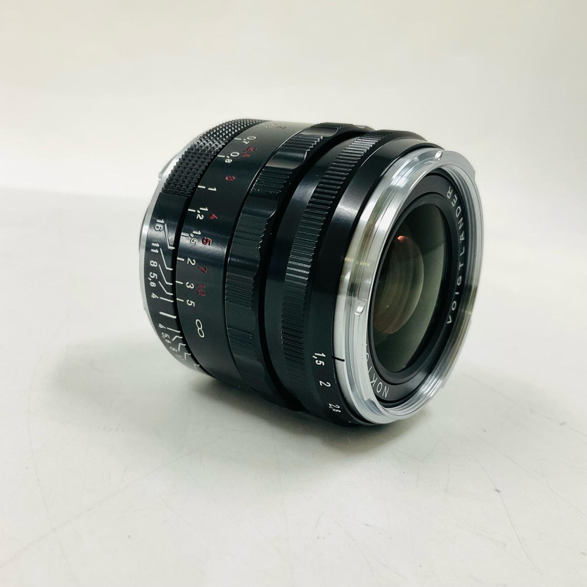 【全額返金保証】【最速発送】コシナ フォクトレンダー NOKTON Vintage Line 28mm F1.5 Aspherical Type II VM [ブラックペイント] 超美品 動作確認済