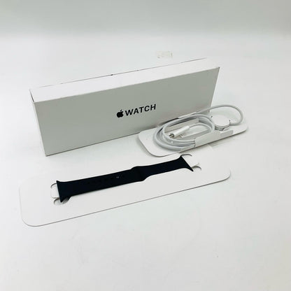 【全額返金保証】【最速発送】Apple Watch SE 3 アルミニウム 40mm GPS 白ロム 100% 美品 動作確認済