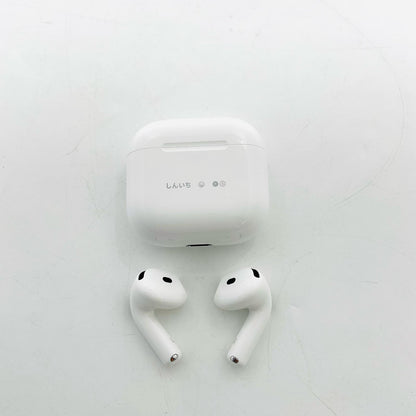 【全額返金保証】【最速発送】Apple AirPods 4 美品 動作確認済