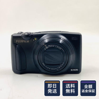 【全額返金保証】【最速発送】Nikon コンパクトデジタルカメラ FinePix F1000EXR ブラック 美品 動作確認済