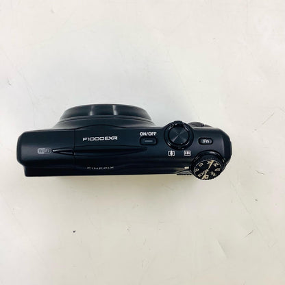 【全額返金保証】【最速発送】Nikon コンパクトデジタルカメラ FinePix F1000EXR ブラック 美品 動作確認済