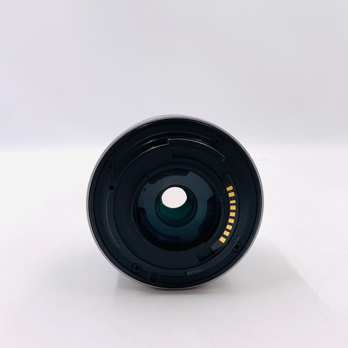 【全額返金保証】【最速発送】Canon EF-M15-45mm F3.5-6.3 IS STM [シルバー] 美品 動作確認済