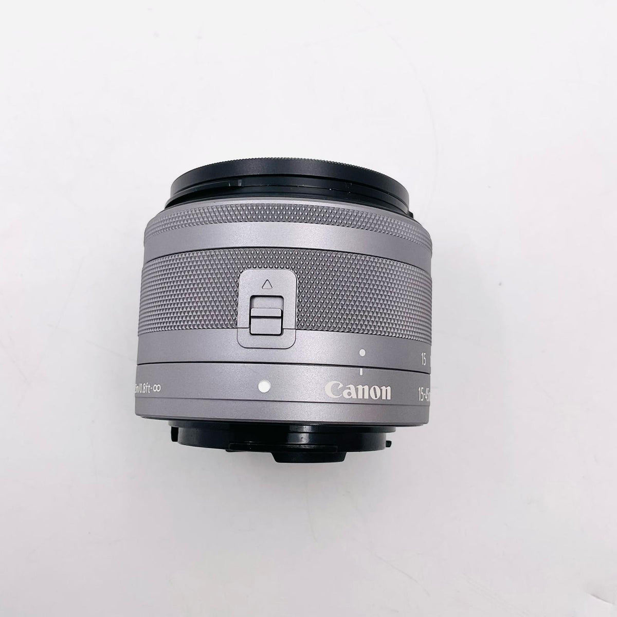 【全額返金保証】【最速発送】Canon EF-M15-45mm F3.5-6.3 IS STM [シルバー] 美品 動作確認済