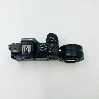 【全額返金保証】【最速発送】Nikon デジタル一眼 Z50II 16-50 VR レンズキット ブラック 美品 動作確認済