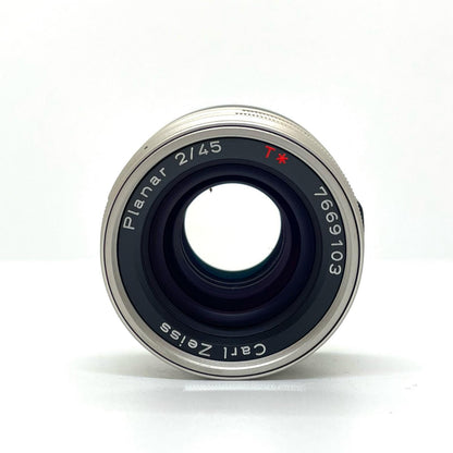 【最速発送】 Carl Zeiss Planar 45mm F2T*【難有】