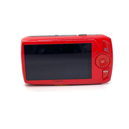 【全額返金保証】【最速発送】Canon コンパクトデジタルカメラ IXY 30S レッド 動作確認済