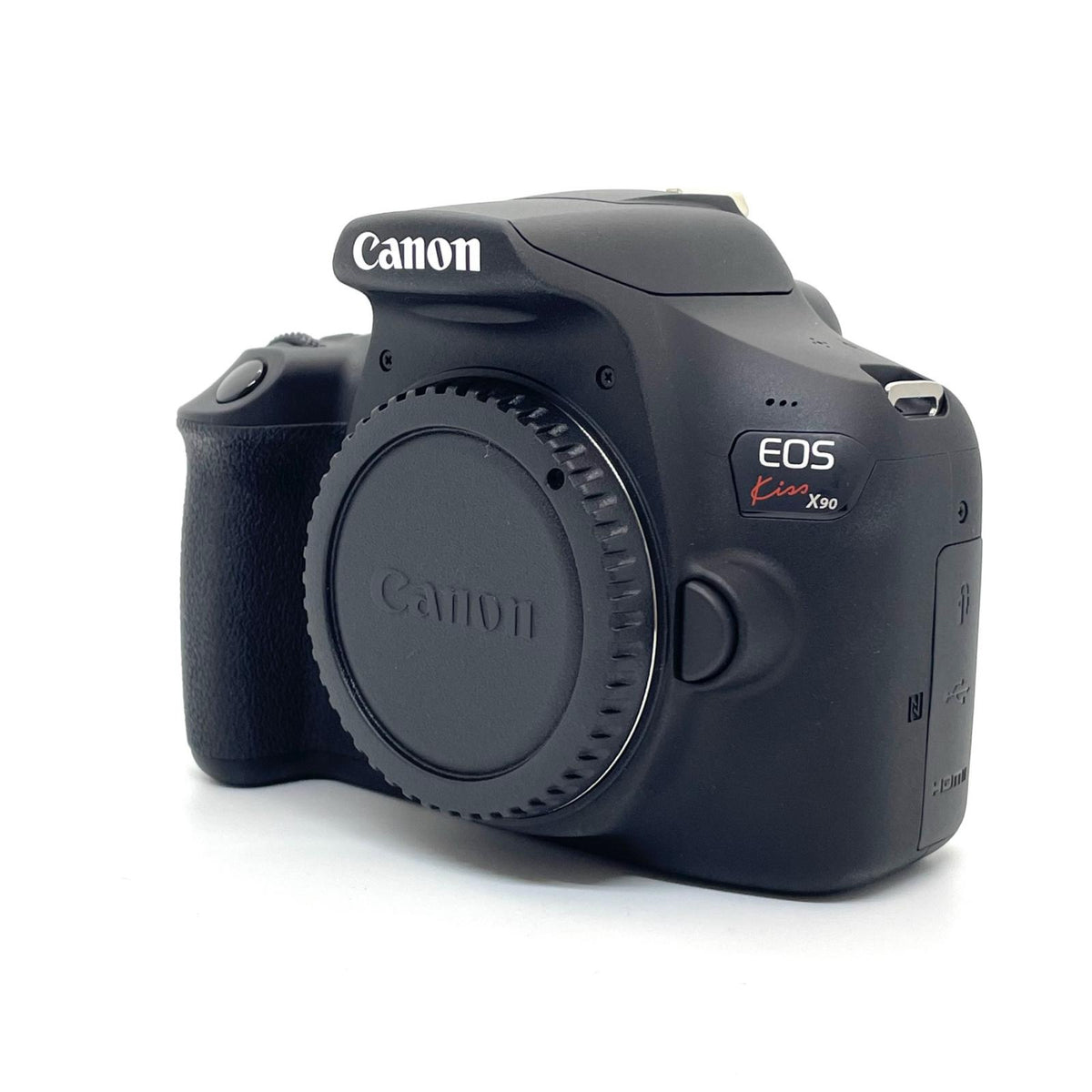 【全額返金保証】【最速発送】Canon デジタル一眼 EOS Kiss X90 EF-S18-55 IS II レンズキット 美品 動作確認済