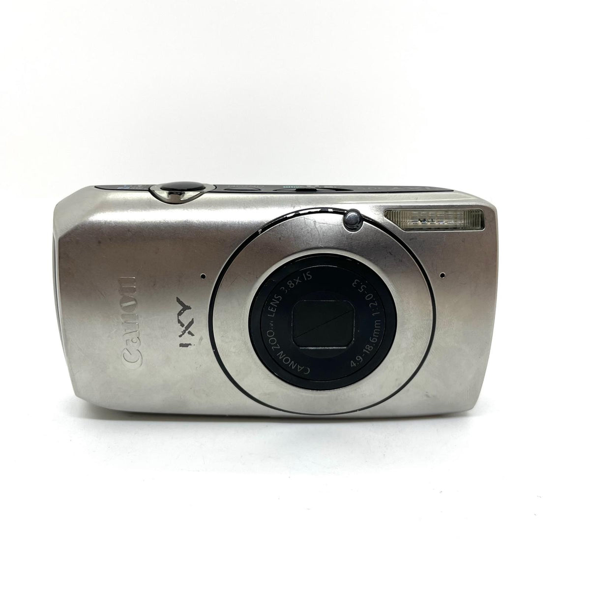 【全額返金保証】【最速発送】Canon コンパクトデジタルカメラ IXY 30S シルバー 動作確認済