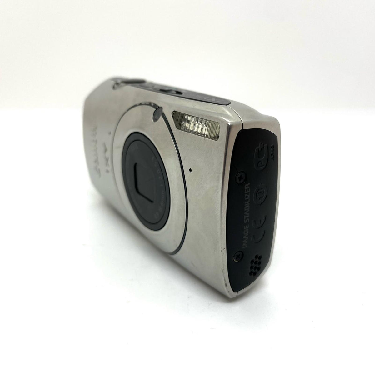 【全額返金保証】【最速発送】Canon コンパクトデジタルカメラ IXY 30S シルバー 動作確認済