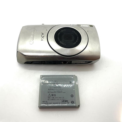【全額返金保証】【最速発送】Canon コンパクトデジタルカメラ IXY 30S シルバー 動作確認済