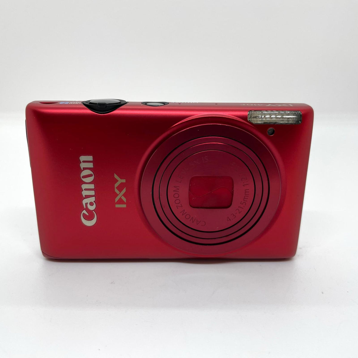 【全額返金保証】【最速発送】Canon コンパクトデジタルカメラ IXY 410F レッド 美品 動作確認済