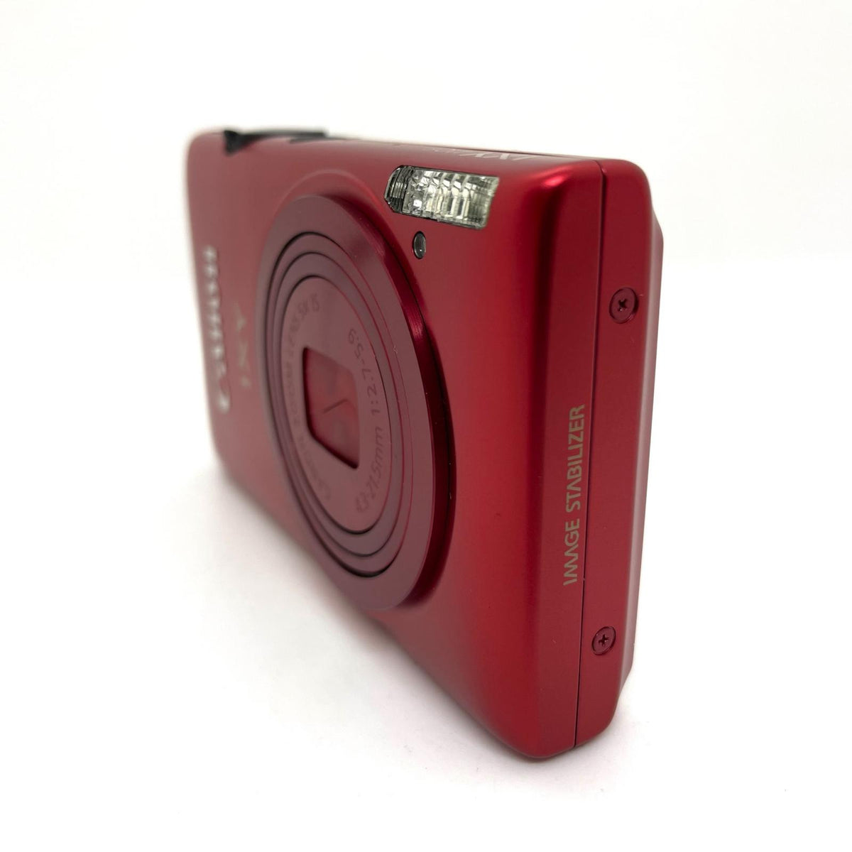 【全額返金保証】【最速発送】Canon コンパクトデジタルカメラ IXY 410F レッド 美品 動作確認済