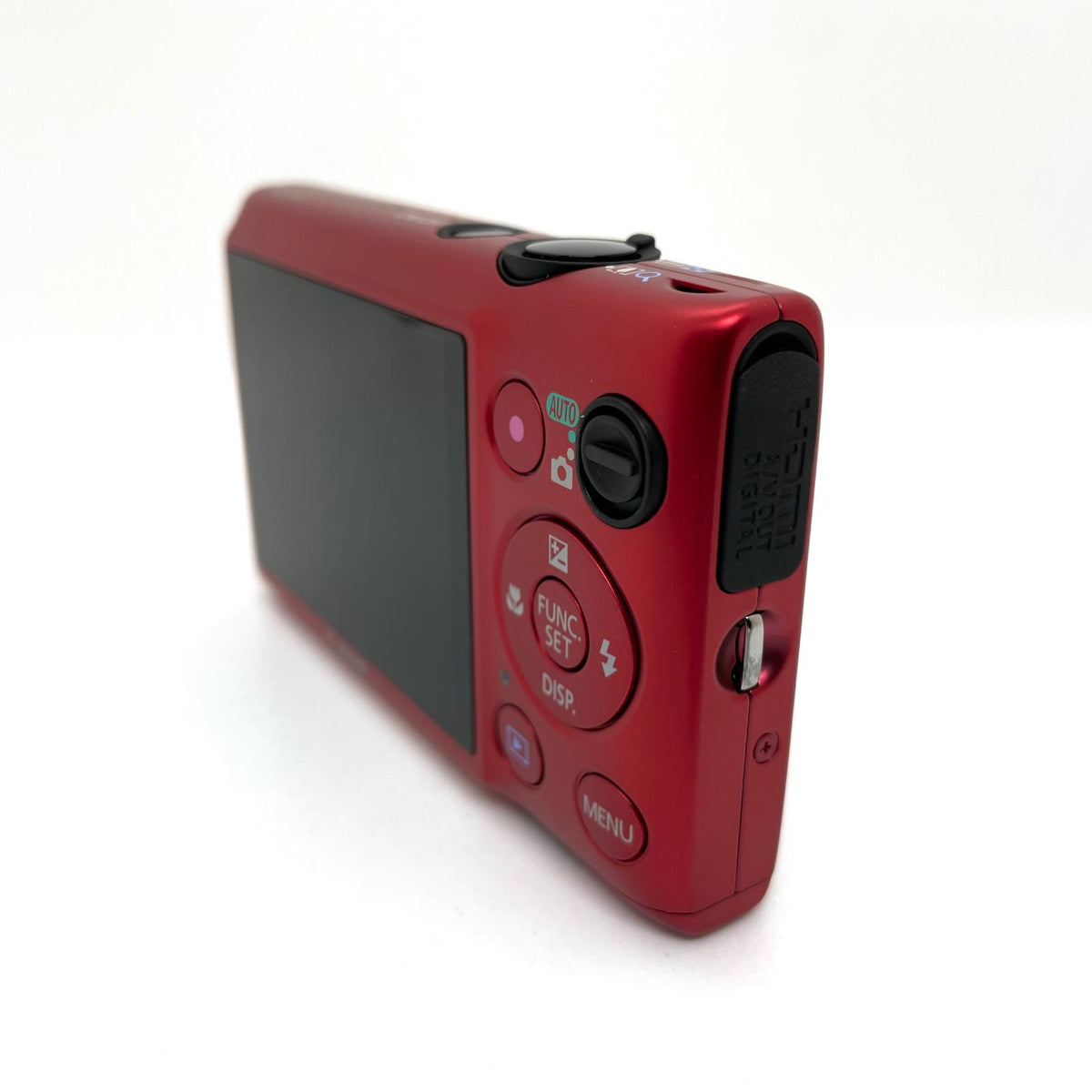 【全額返金保証】【最速発送】Canon コンパクトデジタルカメラ IXY 410F レッド 美品 動作確認済