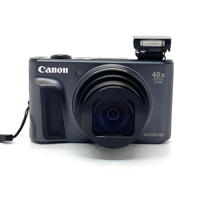 【全額返金保証】【最速発送】Canon コンパクトデジタルカメラ PowerShot SX720 ブラック 動作確認済