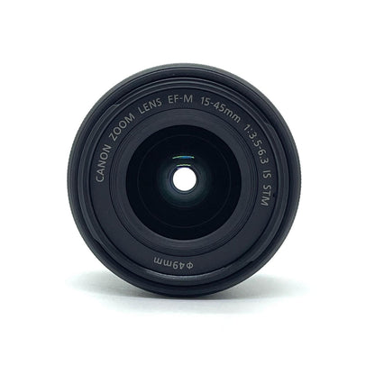 【全額返金保証】【最速発送】Canon デジタル一眼 EOS M10 EF-M15-45 IS STM レンズキット 美品 動作確認済