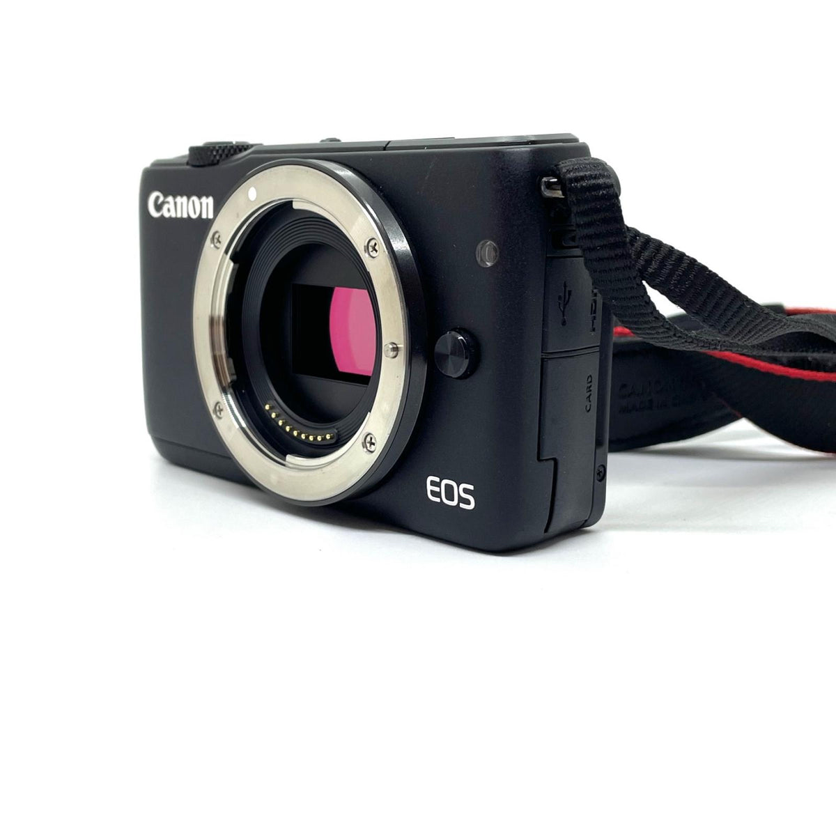 【全額返金保証】【最速発送】Canon デジタル一眼 EOS M10 EF-M15-45 IS STM レンズキット 美品 動作確認済