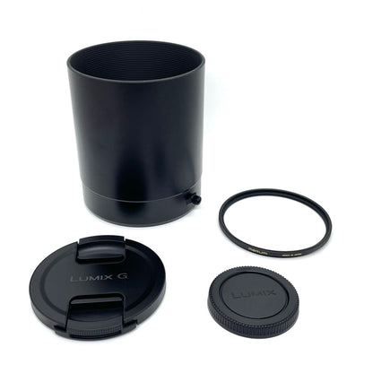 【全額返金保証】【最速発送】Panasonic LEICA DG ELMARIT 200mm/F2.8/POWER O.I.S. H-ES200 美品 動作確認済