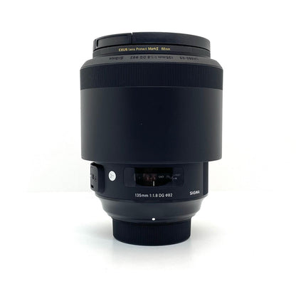 【全額返金保証】【最速発送】SIGMA 135mm F1.8 DG HSM [ニコン用] 美品 動作確認済