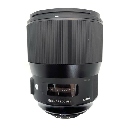 【全額返金保証】【最速発送】SIGMA 135mm F1.8 DG HSM [ニコン用] 美品 動作確認済