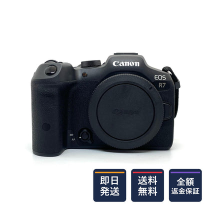 【全額返金保証】【最速発送】Canon デジタル一眼 EOS R7 ボディ 美品 動作確認済