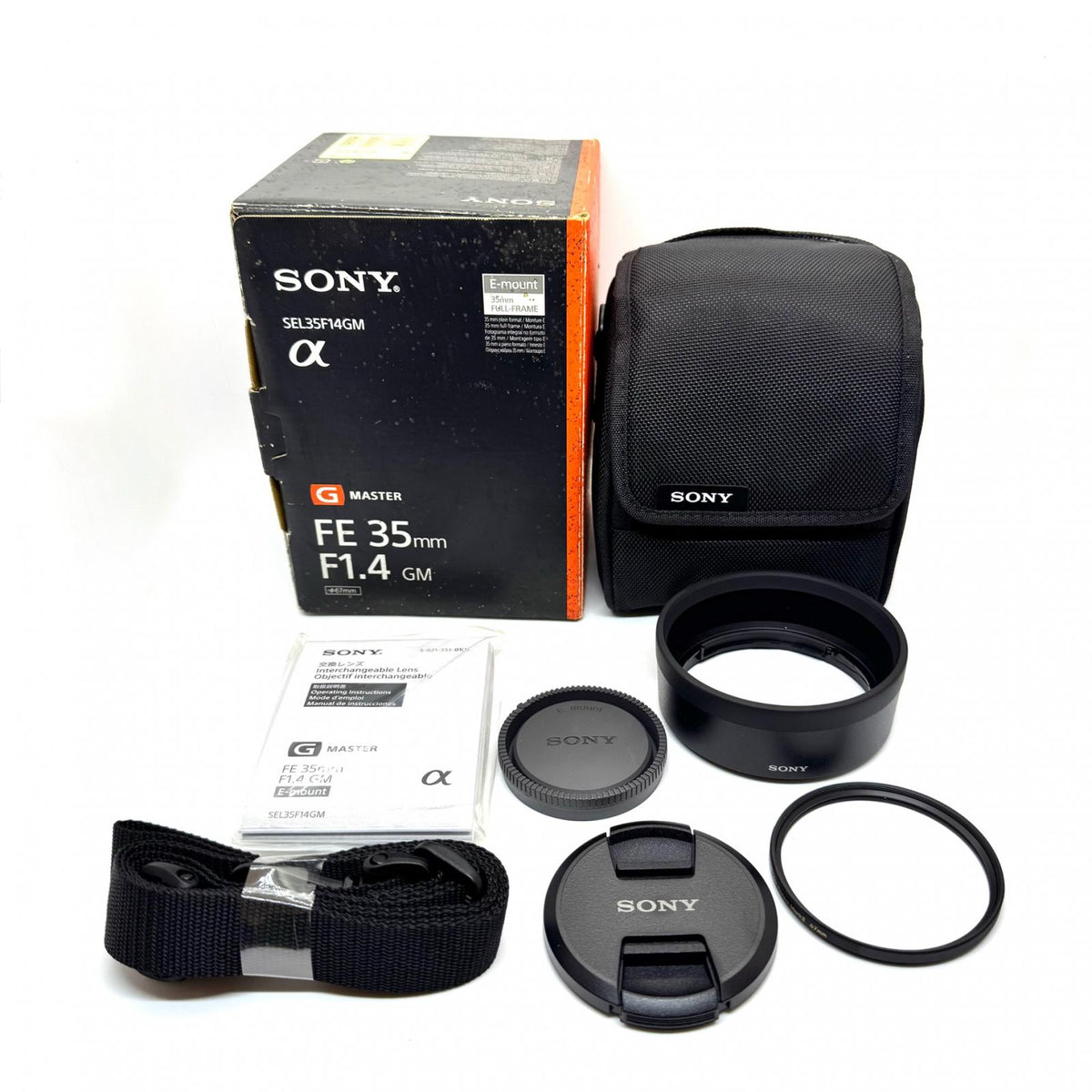 【全額返金保証】【最速発送】Sony FE 35mm F1.4 GM SEL35F14GM 美品 動作確認済