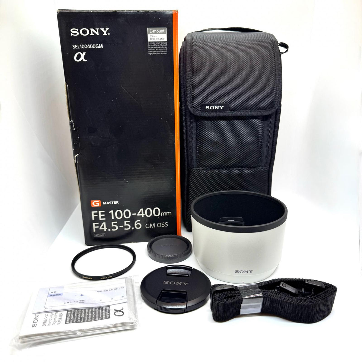 【全額返金保証】【最速発送】Sony FE 100-400mm F4.5-5.6 GM OSS SEL100400GM 美品 動作確認済