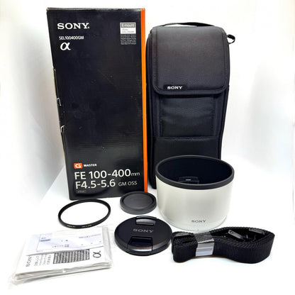 【全額返金保証】【最速発送】Sony FE 100-400mm F4.5-5.6 GM OSS SEL100400GM 美品 動作確認済