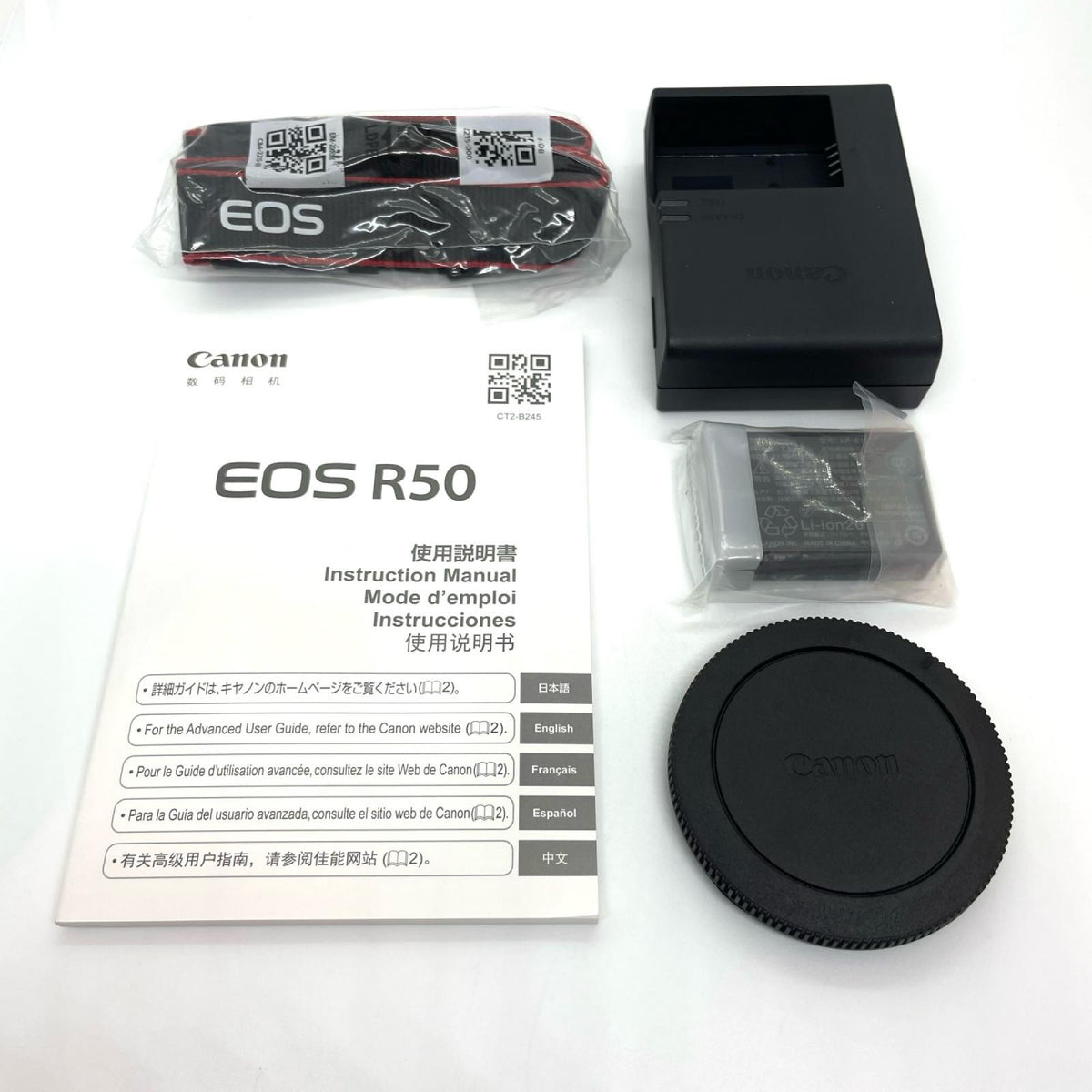 【全額返金保証】【最速発送】Canon デジタル一眼 EOS R50 ダブルズームキット 美品 動作確認済