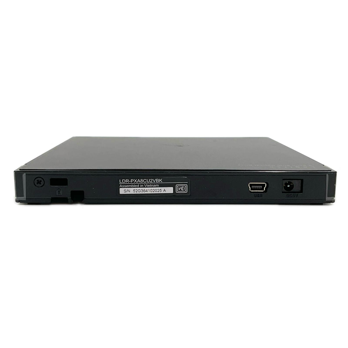 【全額返金保証】【最速発送】ロジテック ポータブルDVDドライブ LDR-PXA8CU2VBK 美品 動作確認済